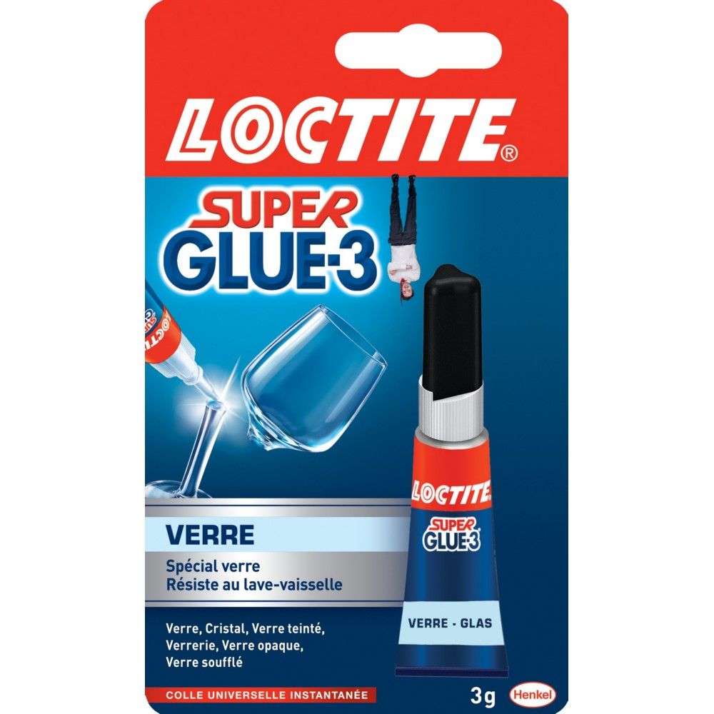 Superglue 3 Spécial Verre 3g Loctite - vue 2
