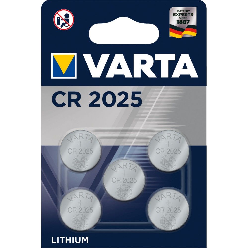 Pile Varta CR2025 Batterie Lithium - vue 7