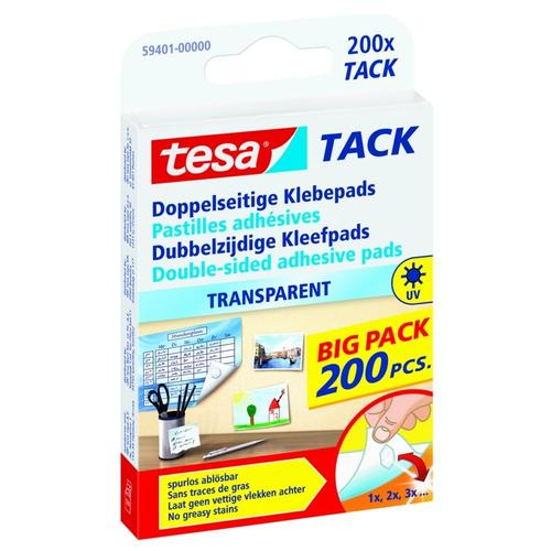 Pastilles Adhésives Double Face Tesa Tack X 200