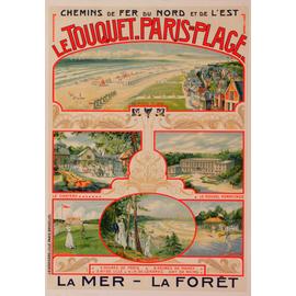 Affiche Le Touquet Paris Plage