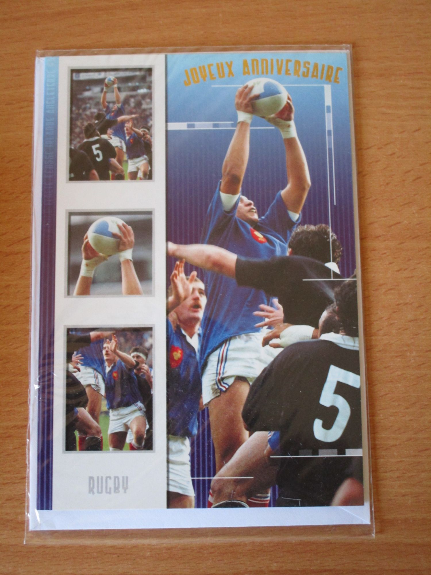 Carte Postale Joyeux Anniversaire Rugby Sport Rakuten