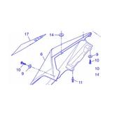 PATIN DE BEQUILLE LATERALE R/&G PKS0052SI Compatible avec YZF 125 R//MT 125