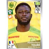 Image Panini Foot 2017 2018 Abdoulaye Touré N 328 Fc Nantes - 