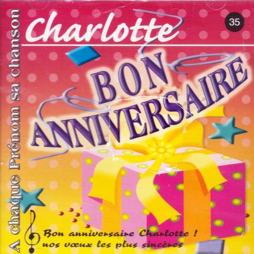 Bon Anniversaire Charlotte Cd Rakuten