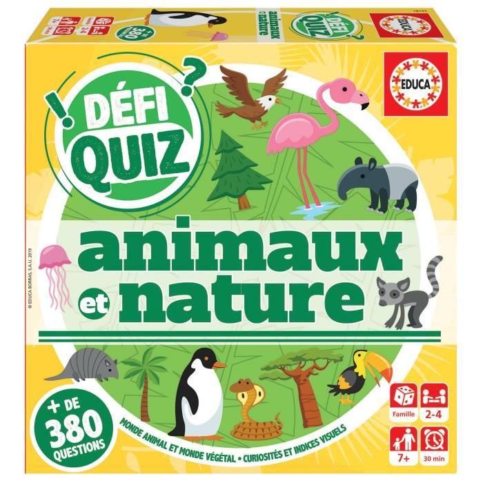 Educa Defi Quiz Animaux Et Nature