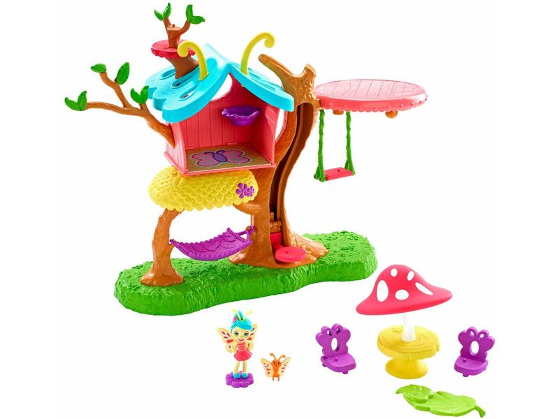 Enchantimals Maison De 'arbre De Baxi Butterfly Mattel Gbx08