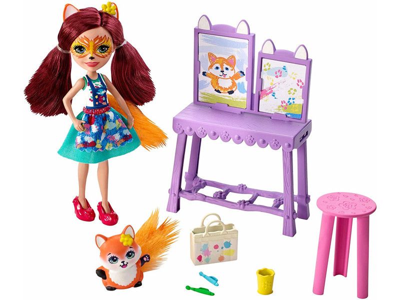 MATTEL Enchantimals Atelier Danessa Biche - vue 2