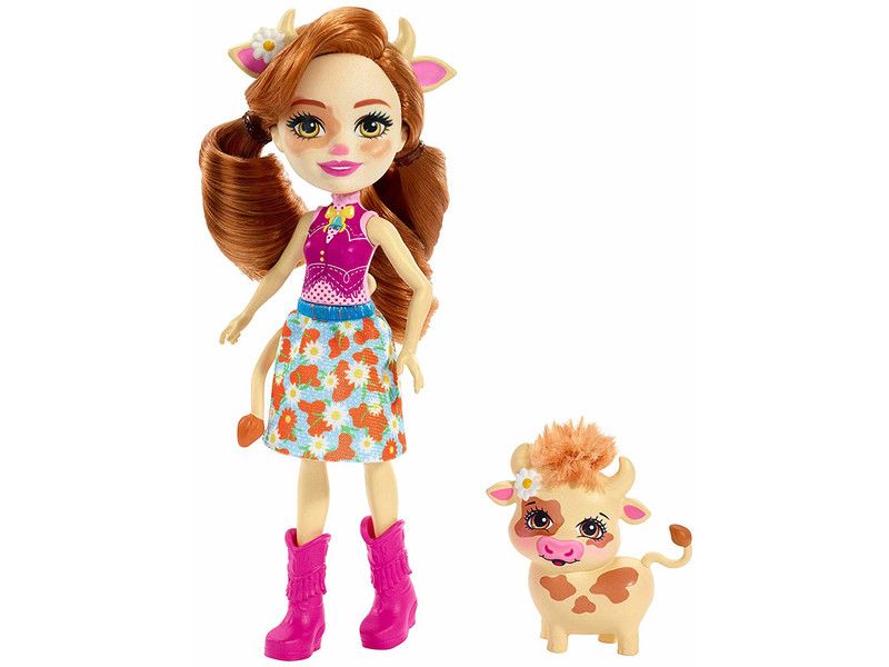 Enchantimals Cailey Cow Et Curdle Mattel Fxm77