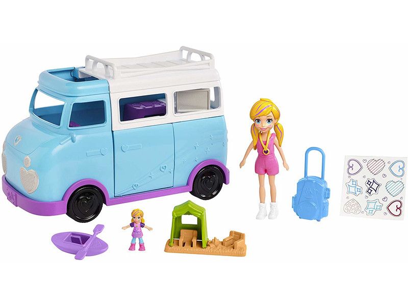 Polly Pocket Caravane Aventures De Polly Mattel Ftp74