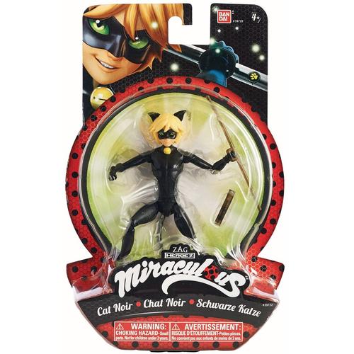 Bandai Ladybug Miraculous Figurine Super Articulee 15cm Chat Noir Rakuten