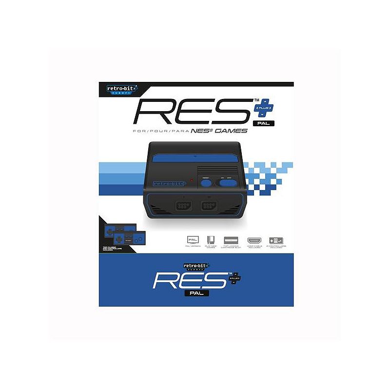 Console Retro Bit RES+ HD compatible NES - vue 2