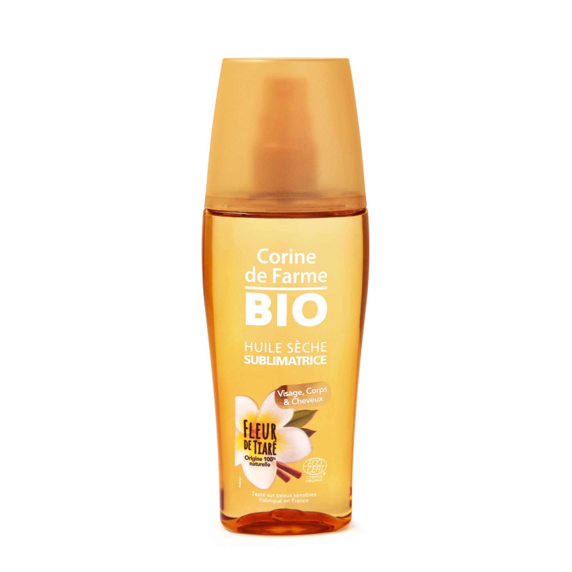Huile Sèche Sublimatrice Certifiée Bio