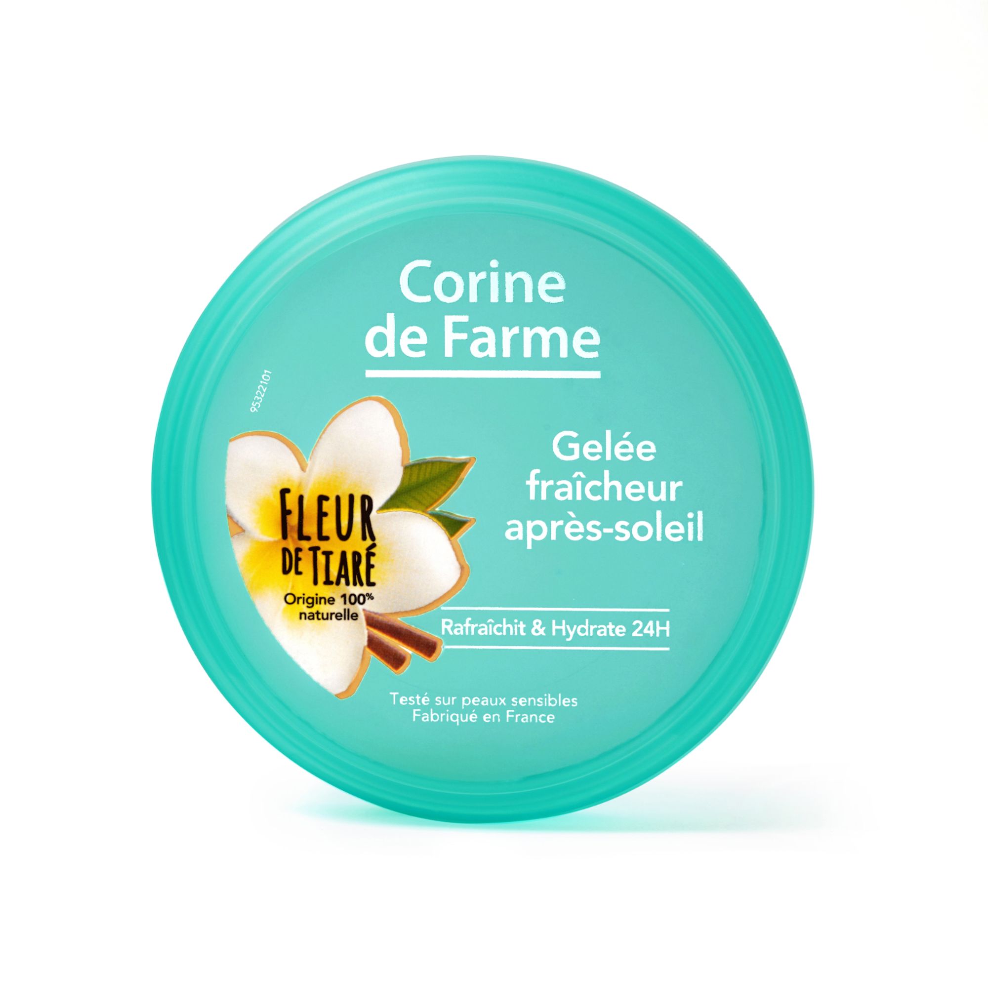 Après soleil Gelée Corps Fraîcheur Hydratant Apaise Fleur De Tiaré Corine De Farme Le Pot De 150ml - vue 2