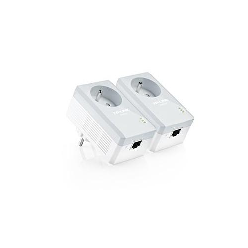 Tp-Link Tl-Pa4015Pkit - Kit D'Adaptation Pour Courant Porteur - Homeplug Av (Hpav) - Branchement Mural (Pack De 2)