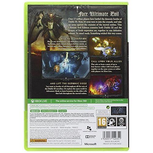 Blizzard Entertainment Diablo Iii: Reaper Of Souls: Ultimate Evil Import Allemand Xbox 360