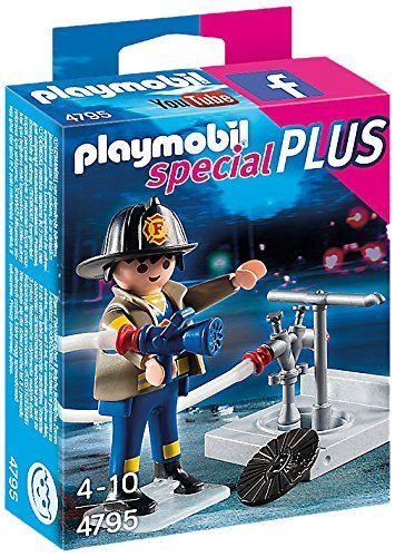 Playmobil Fireman With Hose