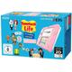 Nintendo 2ds Rose + Blanc Tomodachi Life