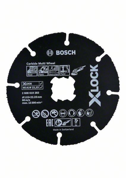 Bosch X Lock 115 mm - vue 2
