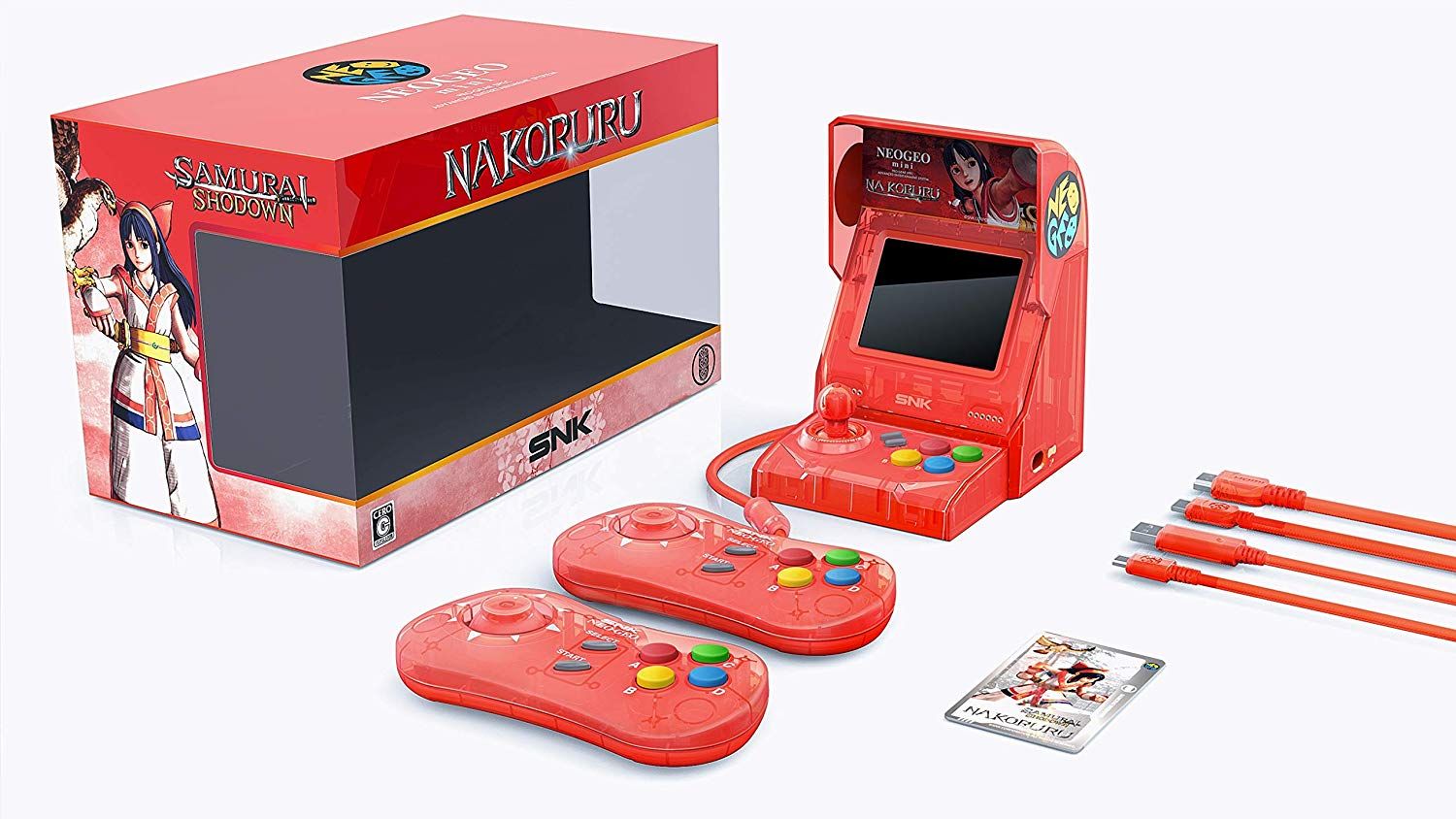 Console Neo Geo mini Samurai Shodown Limited Edition Nakoruru Neuf