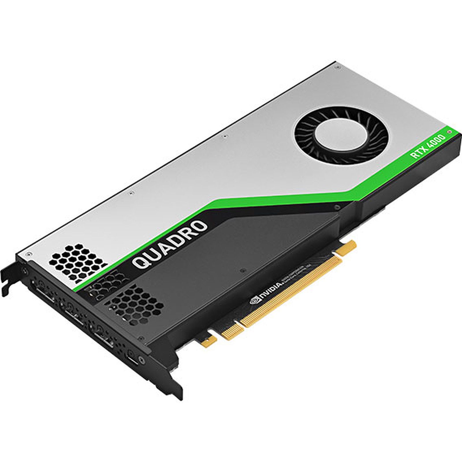 PNY VCQRTX4000 BSP carte graphique NVIDIA Quadro RTX 4000 8 Go GDDR6 Neuf - vue 3