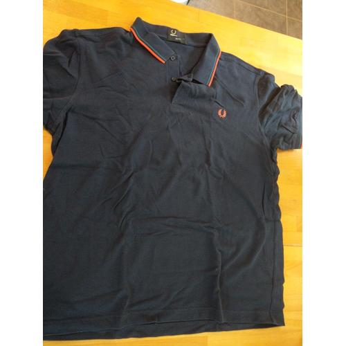 polo fred perry bleu marine