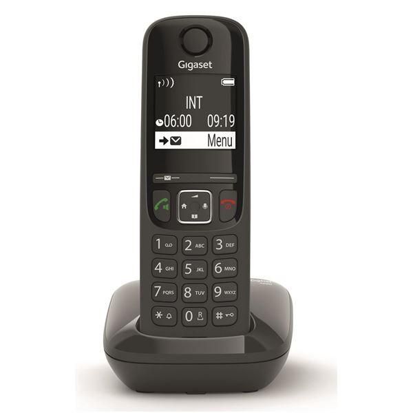 GIGASET Téléphone résidentiel sans répondeur AS690NOIR