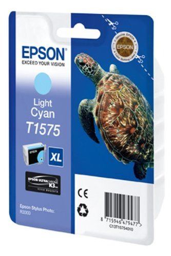 Epson T1575 25.9 ml cyan originale blister cartouche d'encre pour Stylus Photo R3000