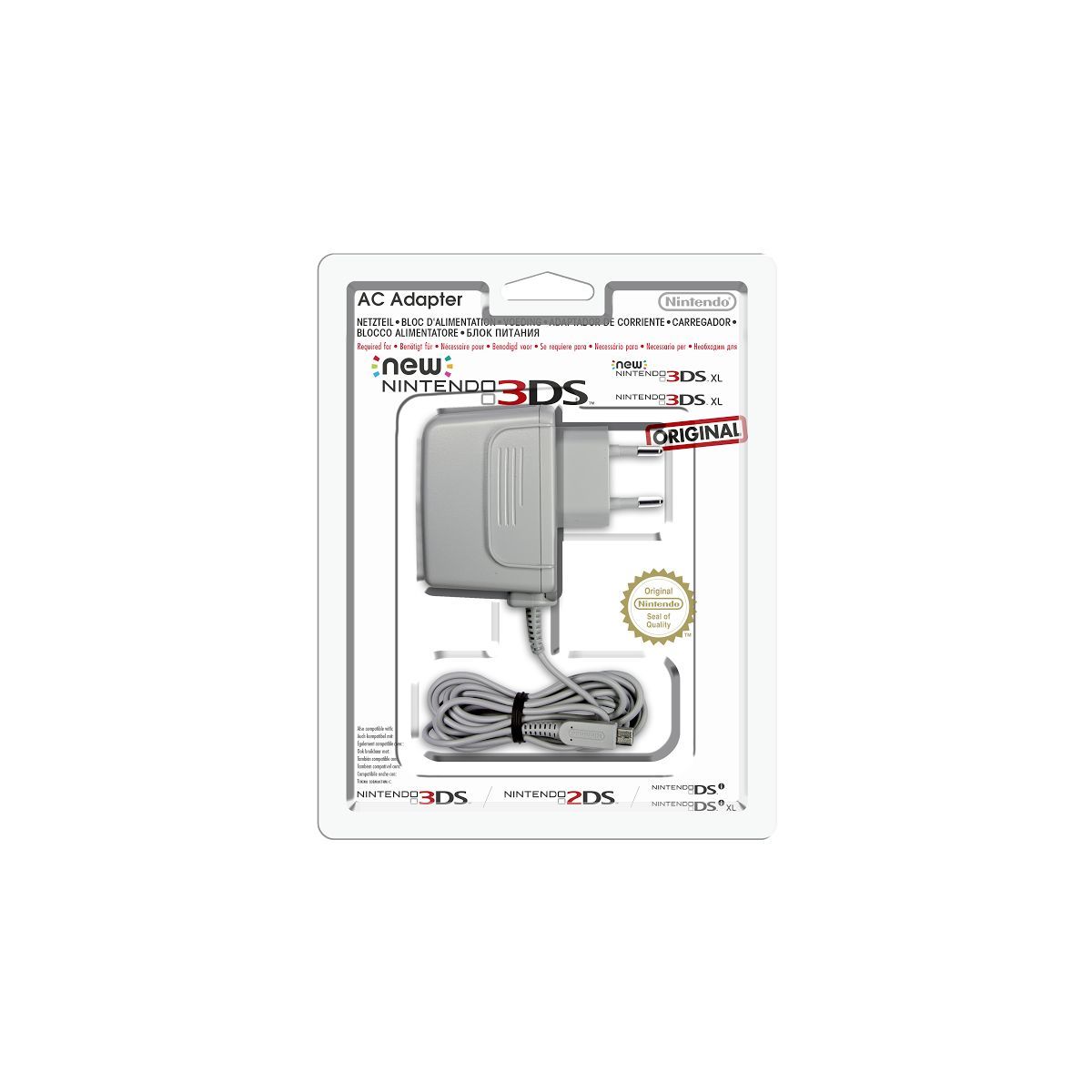 Nintendo Power Adapter for 3DSDSiDSi Consoles portables Secteur Intérieure Neuf - vue 3