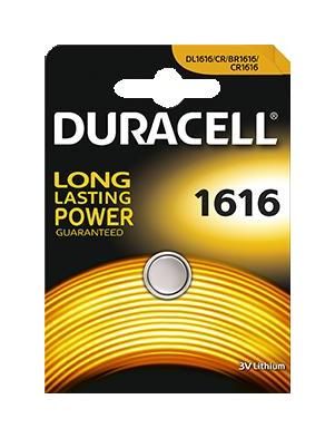 Duracell Electronics 1616 Batterie CR1616 Li 55 mAh