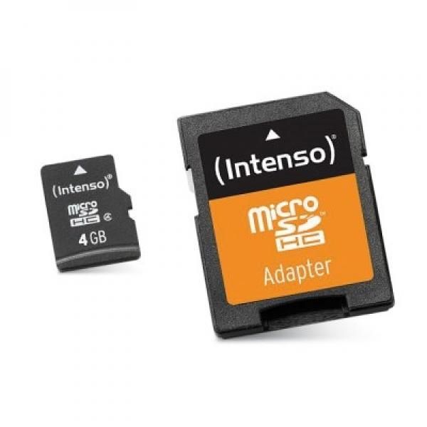 Intenso 4GB MicroSDHC 4 Go Classe 10 Neuf - vue 4