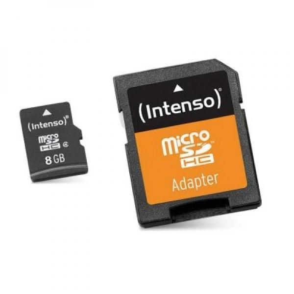 Intenso 8GB MicroSDHC 8 Go Classe 10 Neuf - vue 4