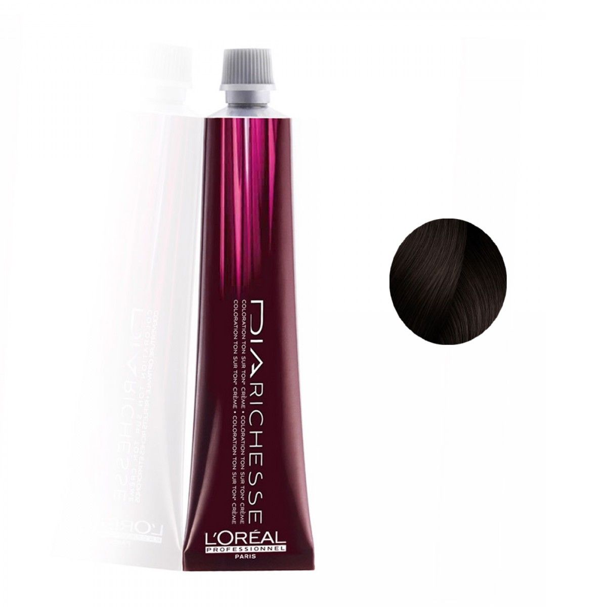'oréal Professionnel Colorations Ton Sur Ton Sans Ammoniaque 4.12 Châtain Cendré Irisé 50ml Femme