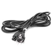 1m-10m Noir IEC C5-UK secteur de feuille de trèfle Mickey Mouse câbles d/'alimentation Cordons Lot