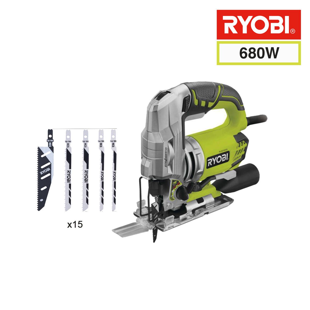 RYOBI RJS1050 KA15 - vue 2