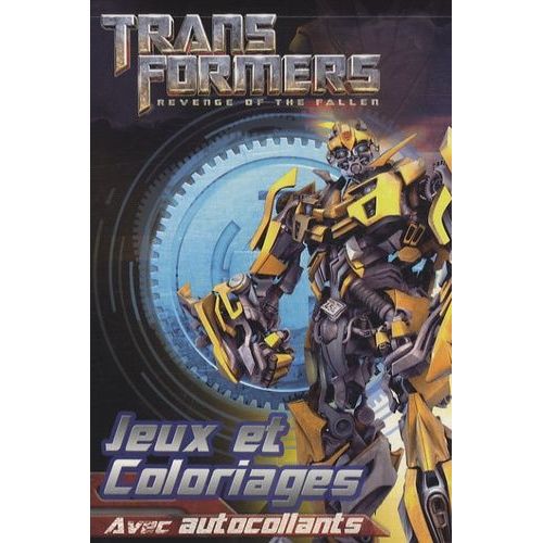 Jeux Et Coloriages Avec Autocollants Transformers Rakuten