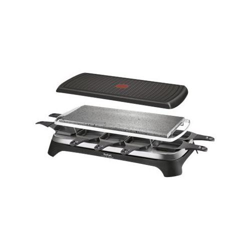 Tefal Re45a812 - Raclette/grill/pierre à Griller - 1350 Watt - Noir/inox
