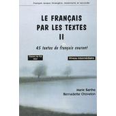 Francais Textes Marie Barthe Pas Cher Ou Doccasion Sur Rakuten - 