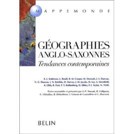 Géographies Anglo-Saxonnes - Tendances Contemporaines - Collectif Null