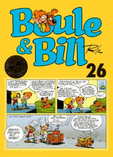 BOULE & BILL TOME 26. Edition spéciale 40ème anniversaire