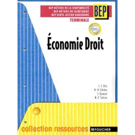 Economie Droit Terminale Bep Comptabilité/Secrétariat/Vam - Gléréan Marie-Madeleine