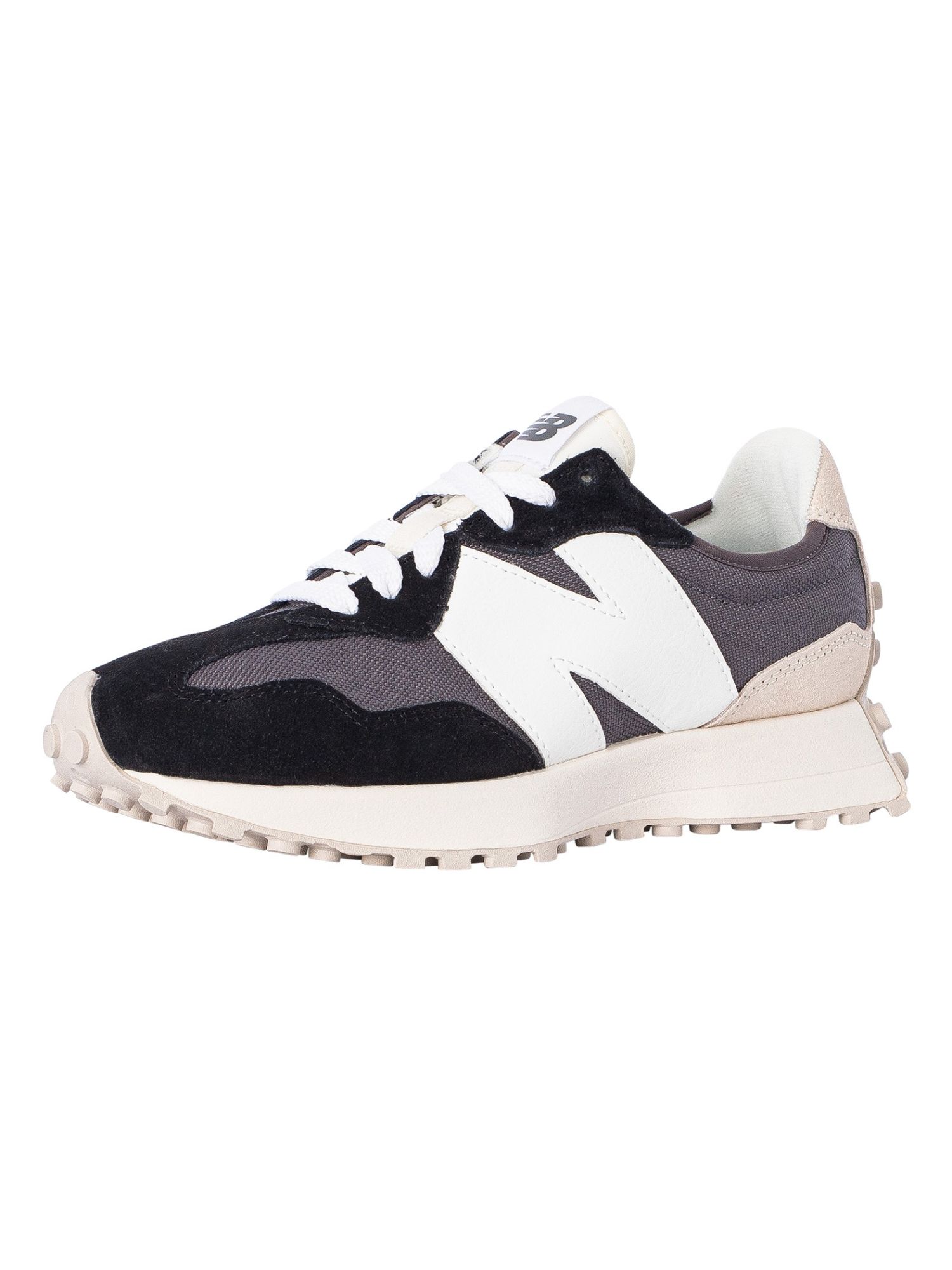 New Balance Baskets En Daim 327, Noir - 37