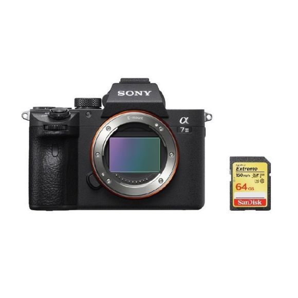 Sony A7 III + SD Card - vue 2