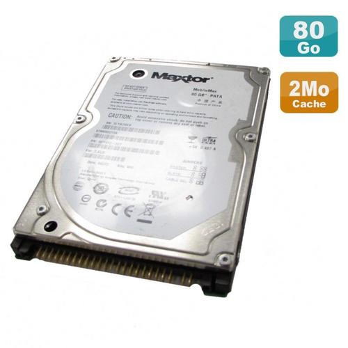 Disque Dur 80Go Ide 2.5" Maxtor Stm980215A 9Dy012-327 5400Rpm 2Mo Pc Portable