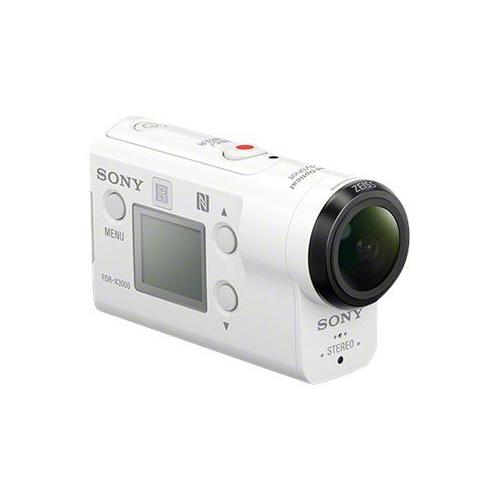 Sony Action Cam-Fdr-X3000 - Caméra De Poche - 4K / 30 Pi/S - 8.57 Mp - Carl Zeiss - Wireless Lan, Nfc, Bluetooth - Sous-Marin Jusqu'À 60 M