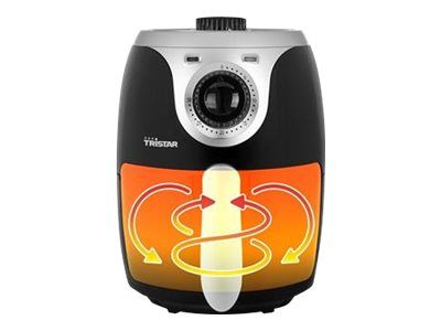 Tristar Crispy Fryer Mini – Capacité 2 – – 77 8% de consommation d'énergie en moins – Avec thermostat et minuterie – Revêtement antiadhésif – Airfryer FR 6980