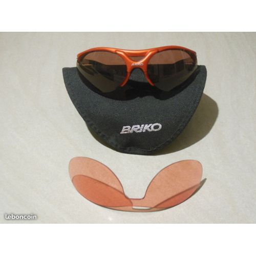Briko Sports Glasses Bike Goggles 'Shot .2 Occhiale' Argento th.st.4000/10 NEW 