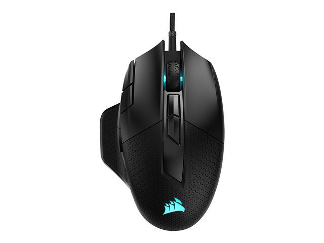 CORSAIR Gaming NIGHTSWORD RVB FPS/MOBA - Souris - optique - 8 boutons - filaire - USB - noir
