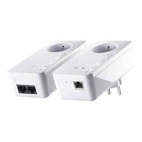 Devolo Adaptateur Powerlan Pour L'Amplification Du Signal WiFi Starter Kit Weiß