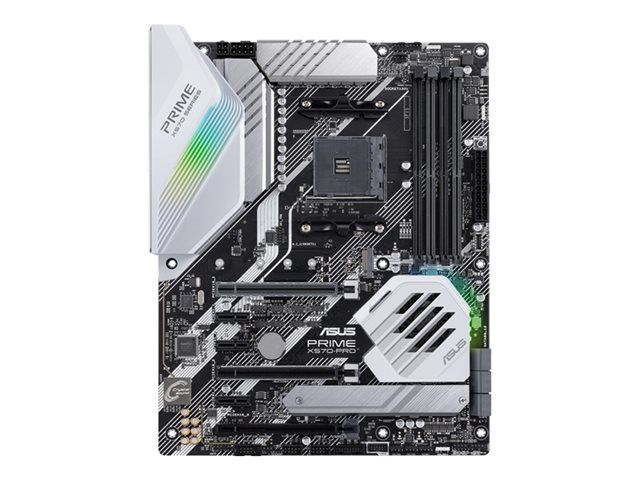 ASUS PRIME X570-PRO - Carte-mère - ATX - Socket AM4 - AMD X570 Chipset - USB-C Gen2, USB 3.2 Gen 1, USB 3.2 Gen 2 - Gigabit LAN - carte graphique embarquée (unité centrale requise) - audio HD (8...