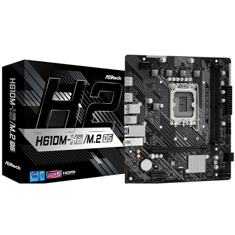 ASRock H610M H2/ .2 D5 - vue 2